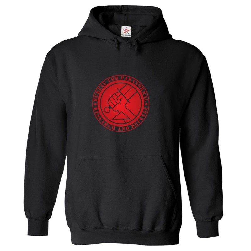 Bureau For Paranormal Research and Defense HellBoy Hoodie